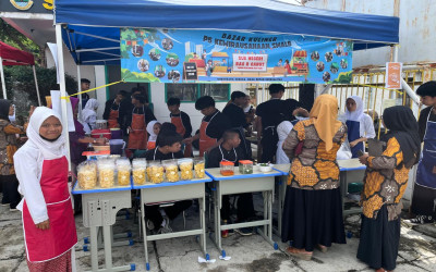 Bazar Kuliner P5 Kewirausahaan di SLBN Garut: Ajang Kreativitas dan Kemandirian Siswa