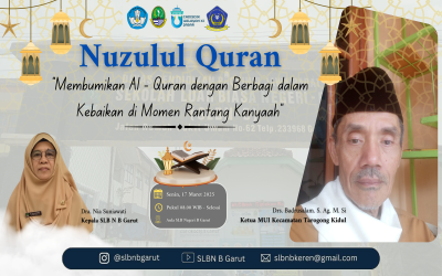 Pelaksanaan SmartTren Ramadhan SLB Negeri B Garut dengan Tema 